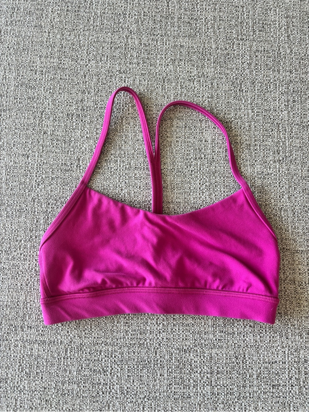 lululemon athletica Magenta Strappy Sports Bra